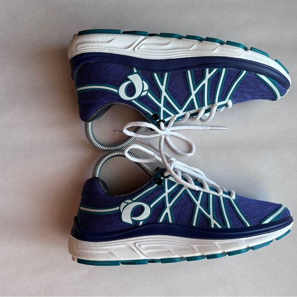 Pearl Izumi EM Road M3 Running Shoes Sneakers Purple Green Womens Size 6 Mesh - Picture 10 of 10